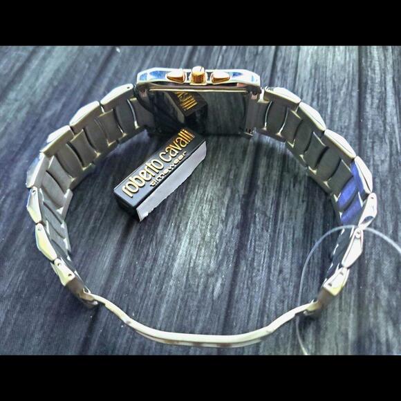 NEW Roberto Cavalli SS Rose Tomahawk Men's Chronograph‎ Watch - Picture 8 of 10